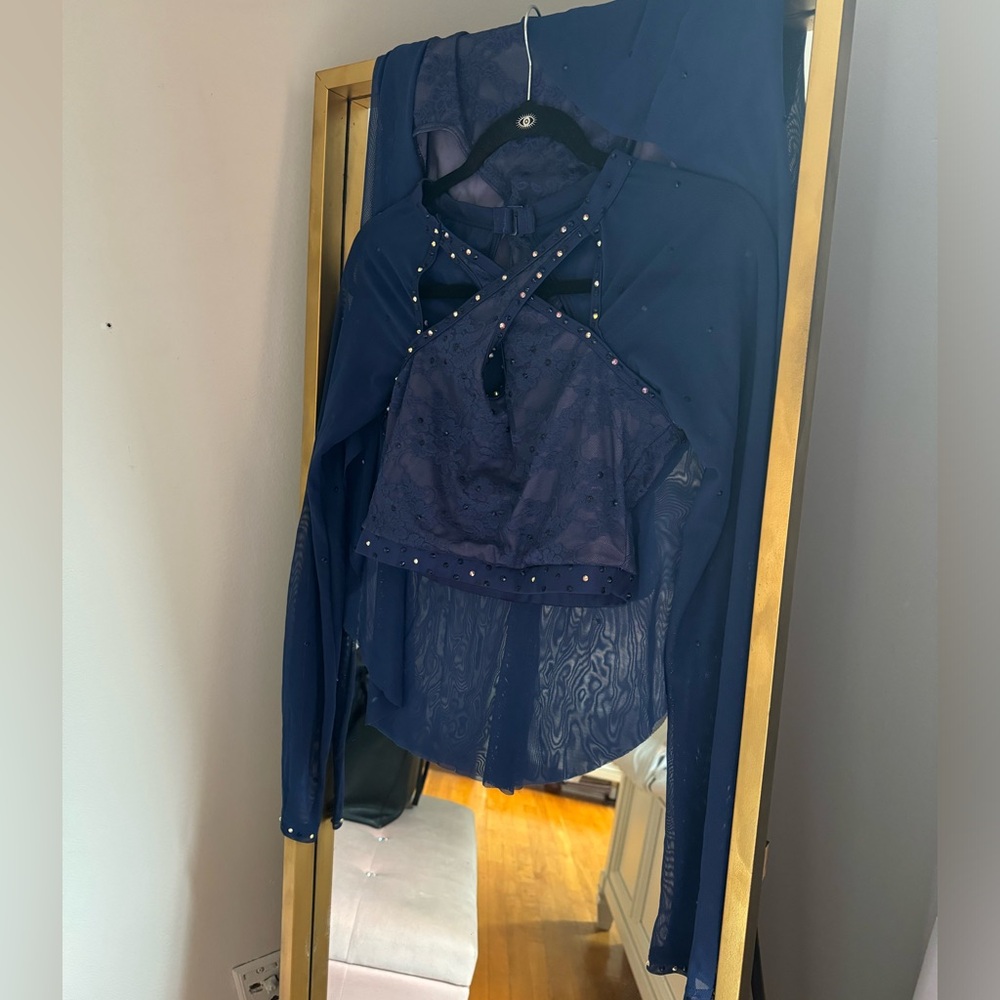 Navy Blue Custom Adjusted Costume